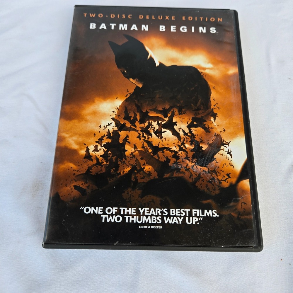 Christopher Nolan Batman Trilogy on DVD Original Cases 2 Disc Sets Very Good - Picture 2 of 13